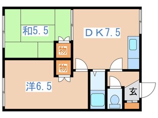 物件間取画像